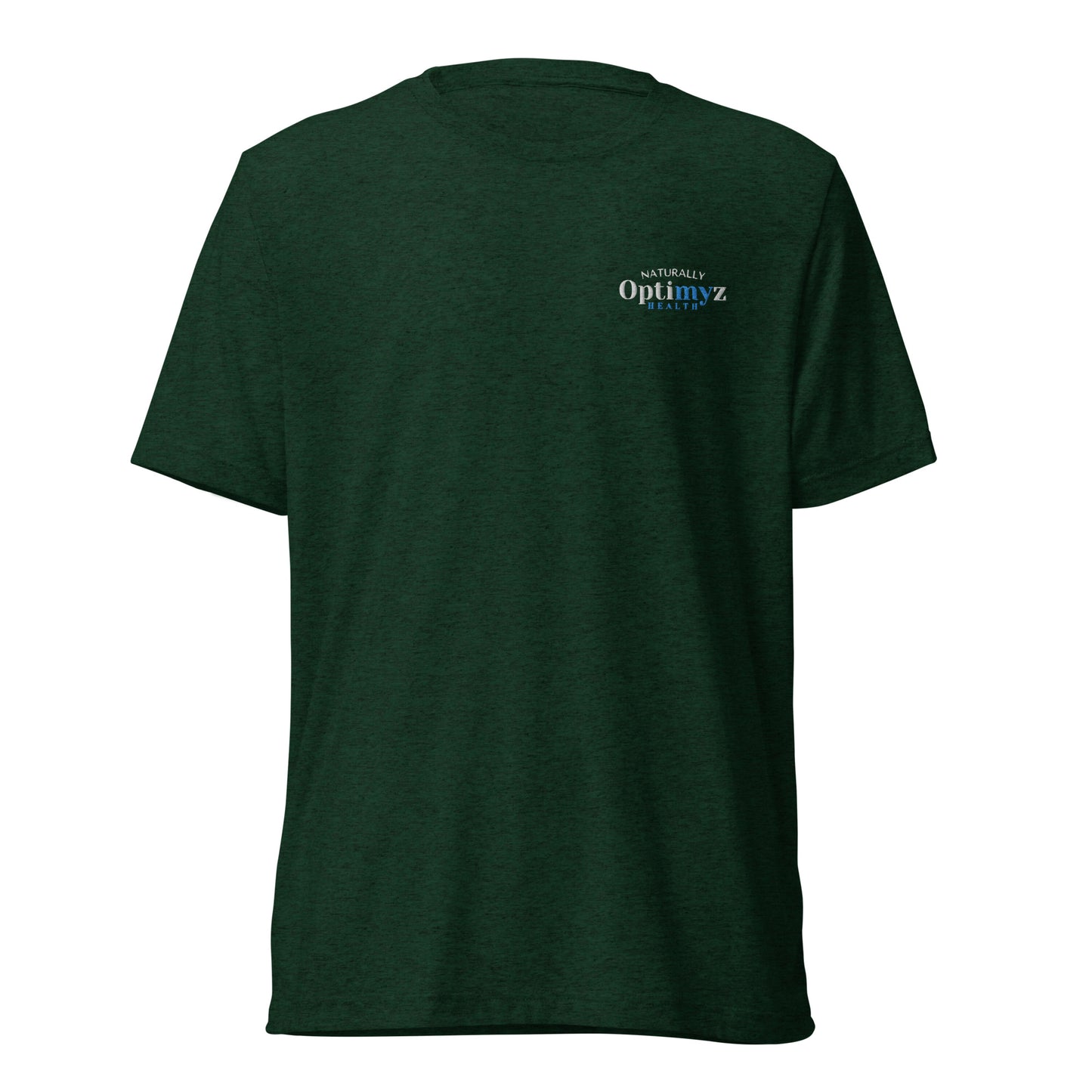 Naturally Optimyz Health Embroidered T-Shirt