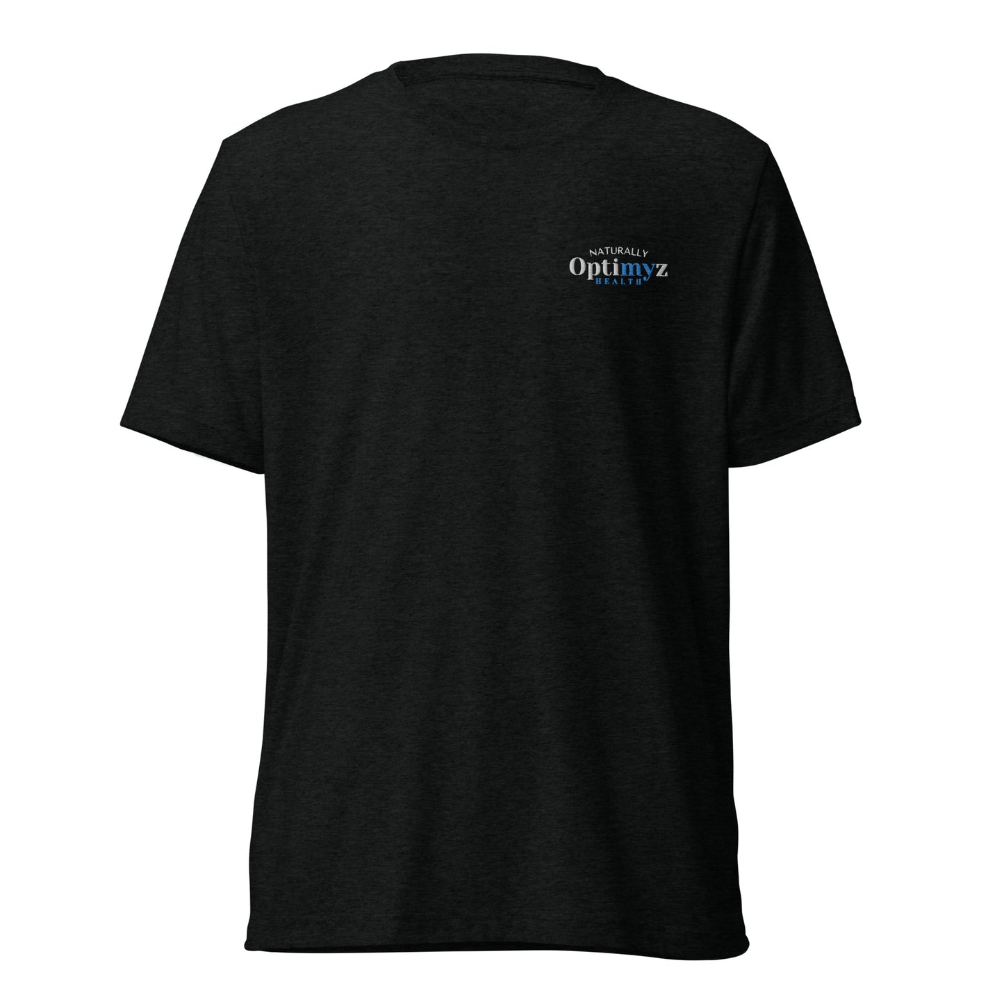 Naturally Optimyz Health Embroidered T-Shirt