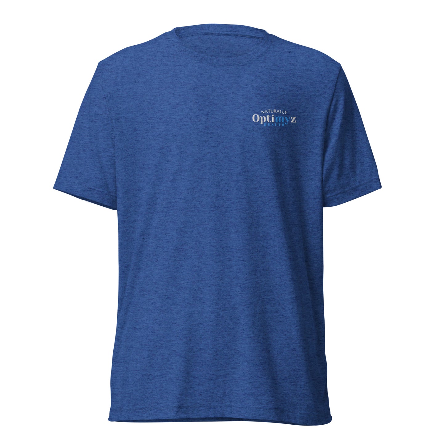 Naturally Optimyz Health Embroidered T-Shirt